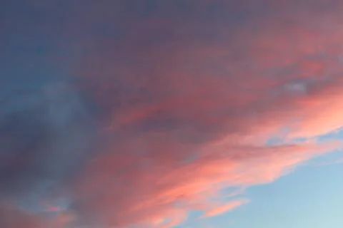 Sunset sky clouds 库存照片