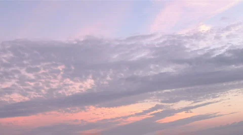 Sunset sky. Stock Footage 285218