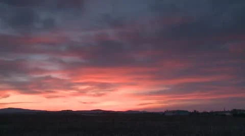 Sunset sky Vídeos de archivo 10855528