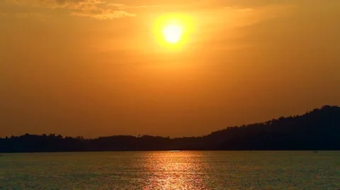 Sunset Sky Stock Footage 51019811