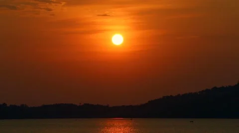 Sunset Sky Stock Footage 51020056