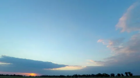 Sunset Sky. Видео 55518544