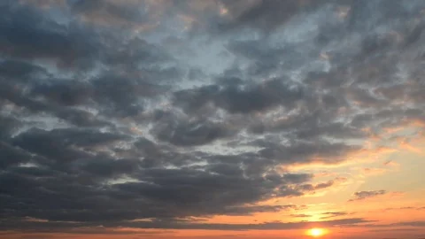 Sunset sky. Stock Footage 75170717