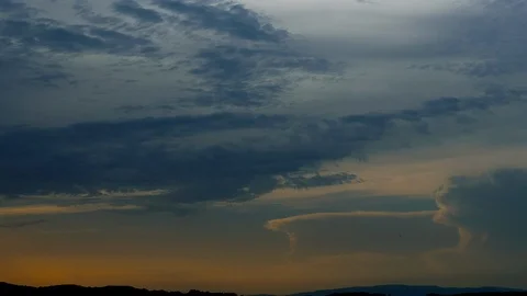 Sunset sky Stock Footage 123001099