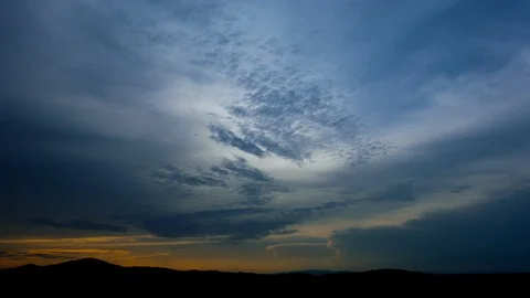 Sunset Sky Video stock 123055587