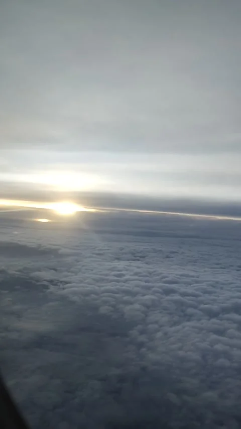 Sunset at sky Stock Footage 245497400