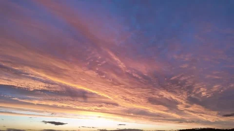 Sunset Sky Stock Footage 328655320