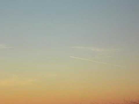 Sunset sky pastel Stock Photos