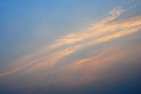 Sunset sky Stock Photos