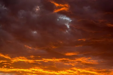 Sunset Sky Foto stock