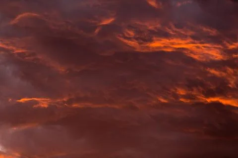 Sunset Sky Foto stock