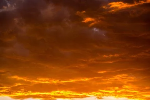 Sunset Sky Foto stock