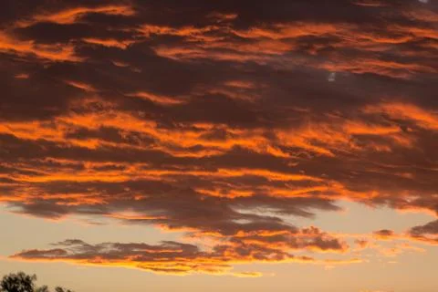 Sunset Sky Foto stock