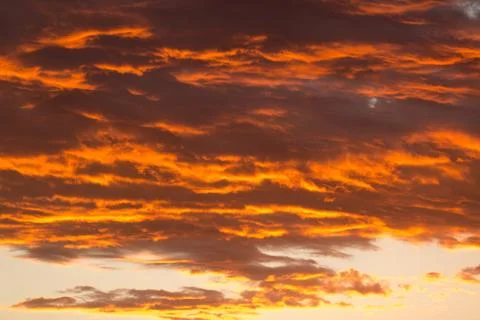 Sunset Sky Foto stock