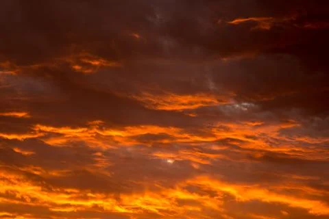 Sunset Sky Foto stock