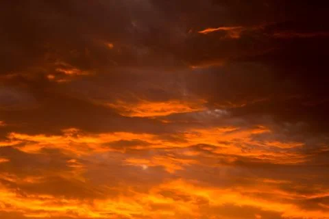 Sunset Sky Foto stock