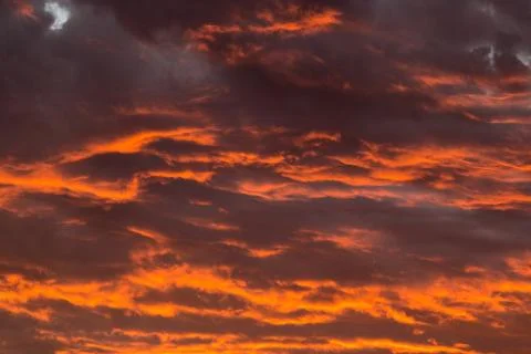 Sunset Sky Foto stock