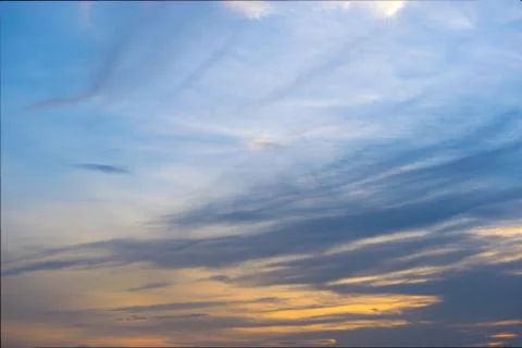 Sunset sky Stock Photos