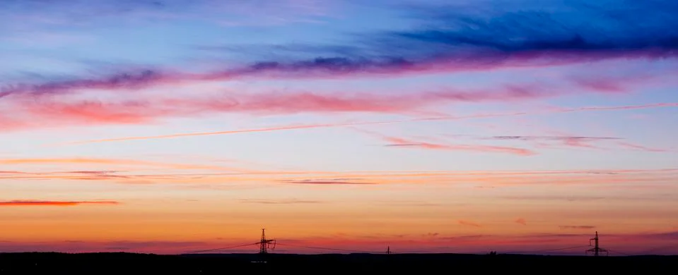 Sunset Sky Stock Photos