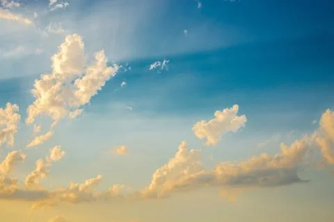 Sunset sky Stock Photos