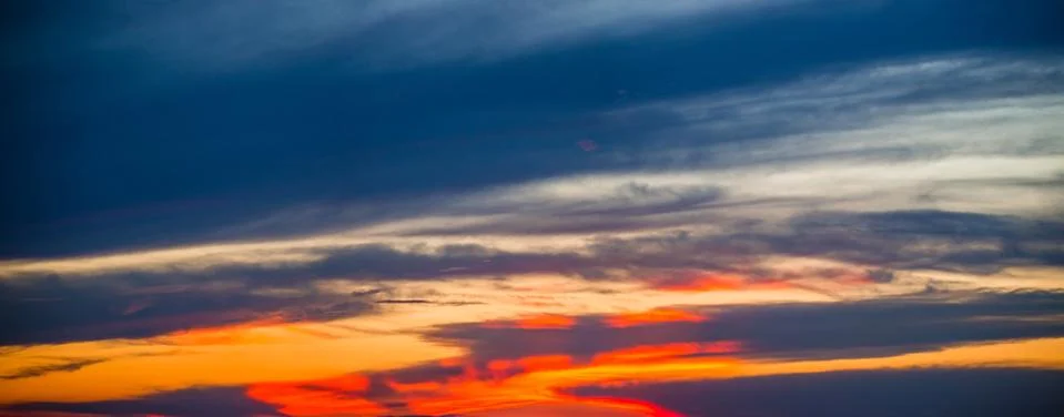 Sunset sky Stock Photos