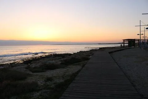 Sunset sky Stock Photos