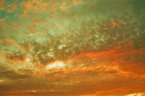 Sunset sky Stock Photos