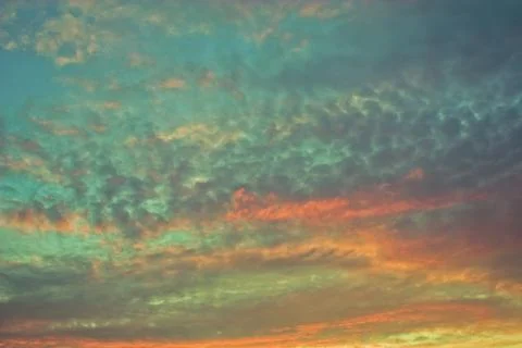 Sunset sky Stock Photos