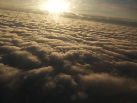 Sunset sky 库存照片