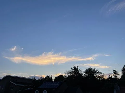 Sunset sky Stock Photos