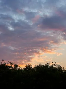 Sunset sky Stock Photos