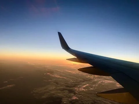 Sunset From the Sky Foto stock