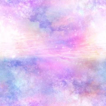 Sunset Sky Print Stock Illustration