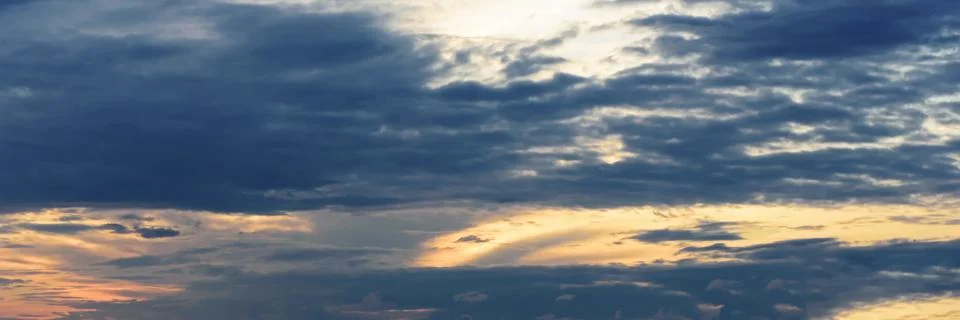 Sunset sky texture as background Stock Photos