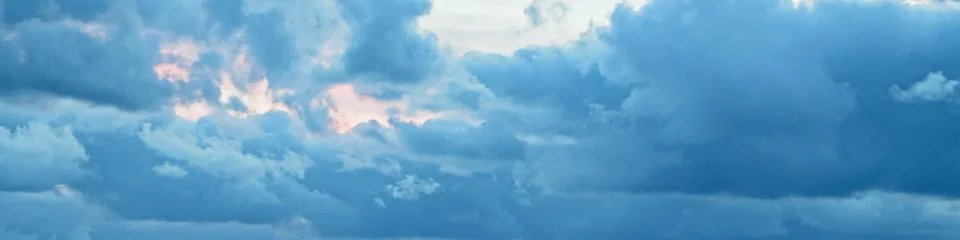 Sunset sky texture as background Stock Photos