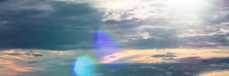 Sunset sky texture as background Stock Photos