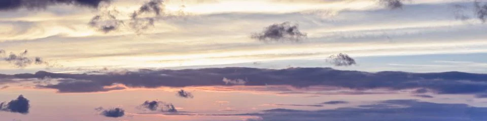 Sunset sky texture as background Stock Photos