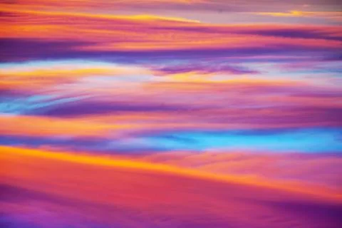 Sunset sky texture Stock Photos