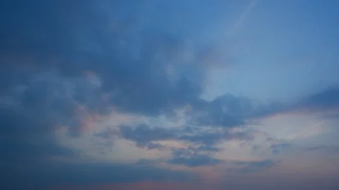 A sunset sky timelapse. Stock Footage 312017245