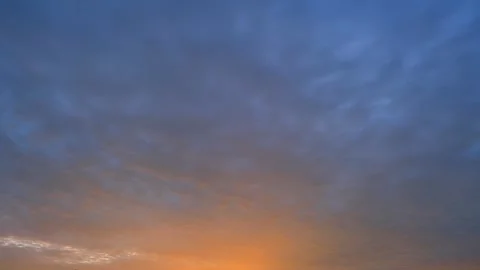 A sunset sky timelapse. Stock Footage 317076627