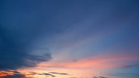 A sunset sky timelapse. Stock Footage 320152737