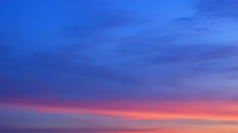 A sunset sky timelapse. Stock Footage 320152830