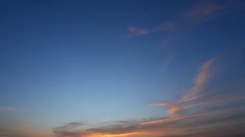 A sunset sky timelapse video. Stock Footage 328287672