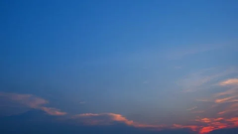 A sunset sky timelapse video. Video stock 337362521