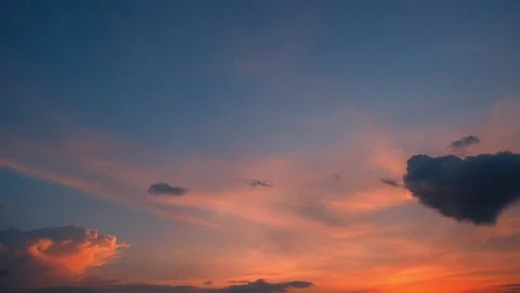 A sunset sky timelapse video. Vidéo 341917201