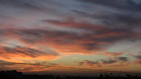 Sunset sky. views of the mesmerizing sky during sunset Stockbeeldmateriaal 149138537