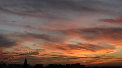 Sunset sky. views of the mesmerizing sky during sunset Stockbeeldmateriaal 149138547