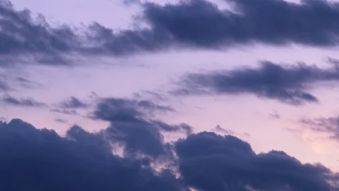 Sunset sky whit clouds Stock Footage 76905352