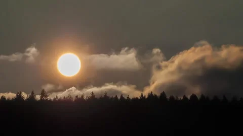 Sunset Skyline evening Stock-Footage 273698227