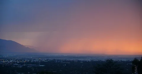Sunset SLC timelapse Stock Footage 104111161